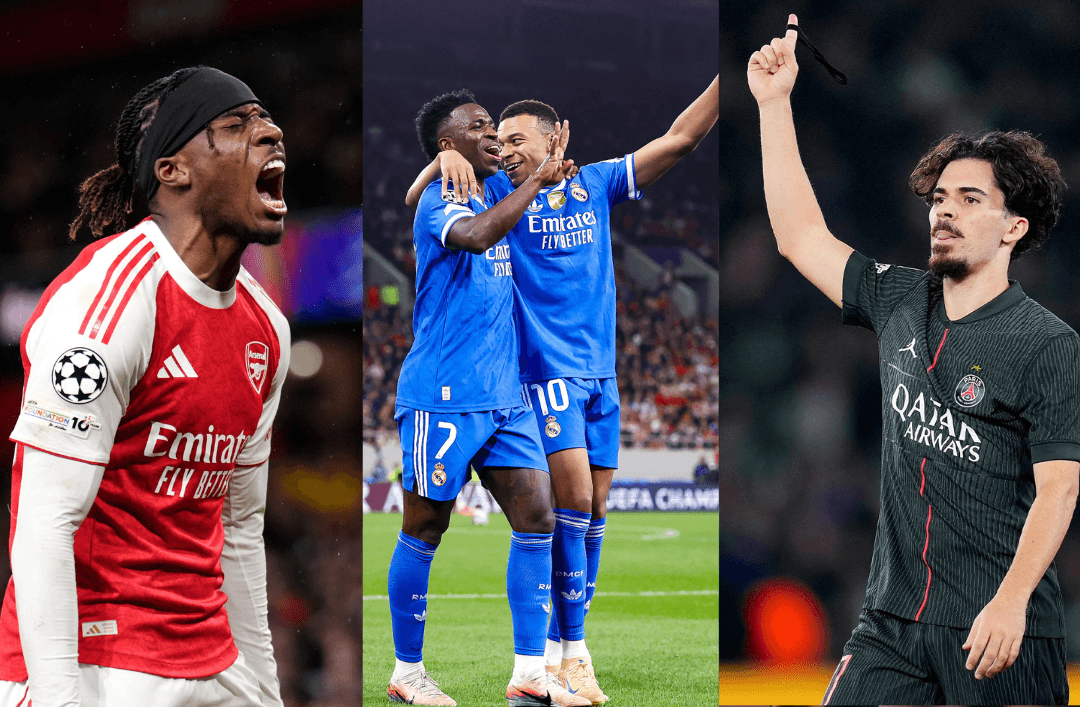 Champions League: Arsenal, PSG y Madrid suman en la jornada 5