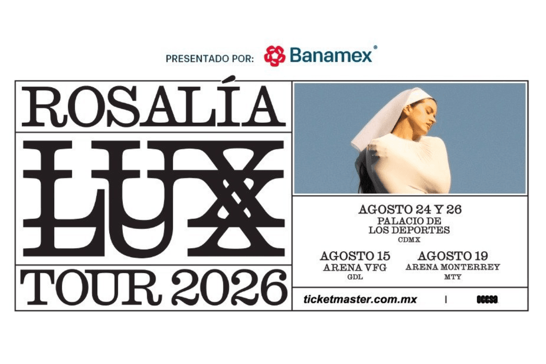 Rosalía regresa a GDL con su gira LUX