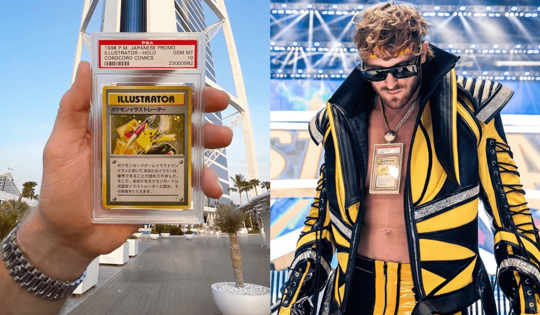 Logan Paul vende carta de Pokémon por más de 16 mdd