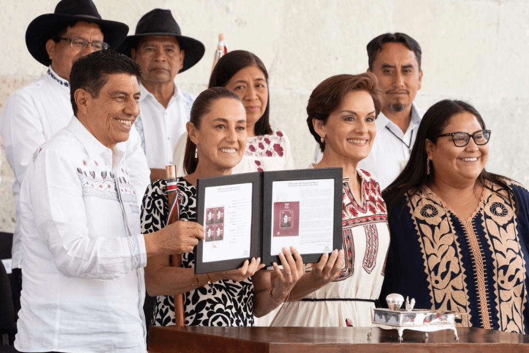 Sheinbaum declaró a Margarita Maza primera embajadora histórica