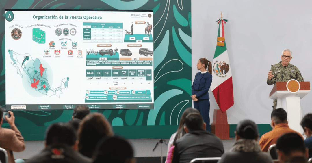 Gobierno de México presenta el ‘Plan Kukulkán’ para el Mundial 2026