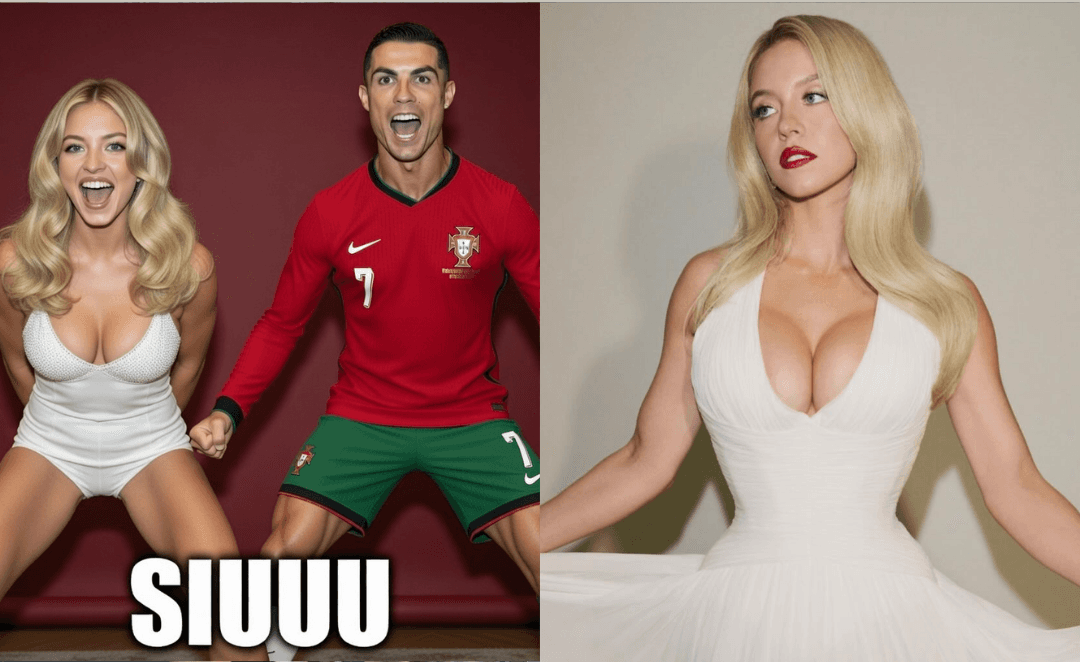 Sydney Sweeney asegura que Cristiano es su jugador favorito