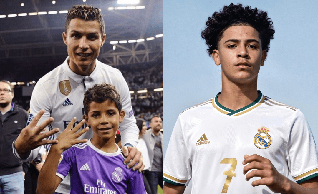 ¡Cristiano Ronaldo Jr. en el Real Madrid! El hijo mayor de CR7 se entran en La Fábrica