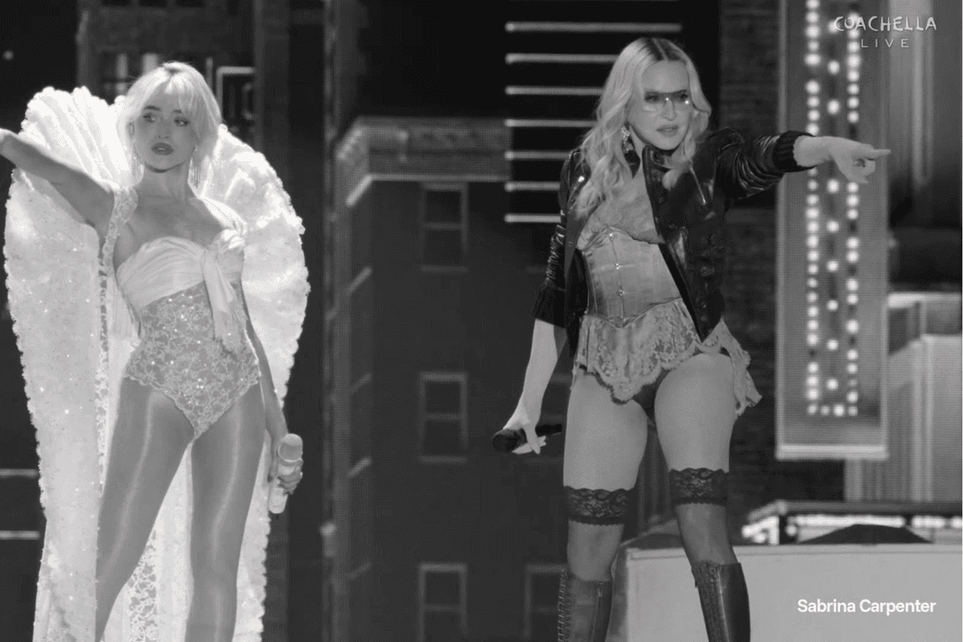 Madonna regresa a Coachella y comparte escenario con Sabrina Carpenter