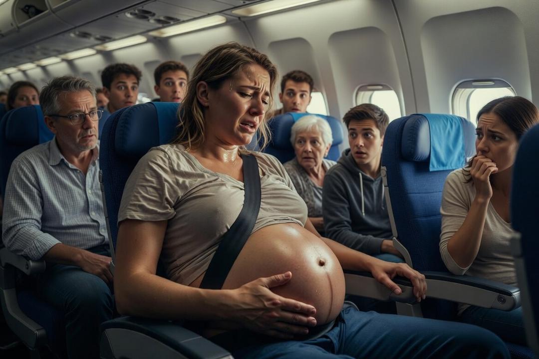 VIRAL: Una mujer da a luz en pleno vuelo en EU