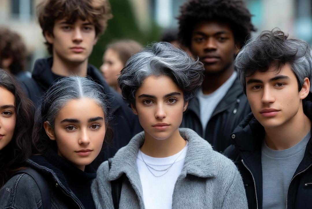 Canas en jóvenes: Reportan más casos de canas prematuras