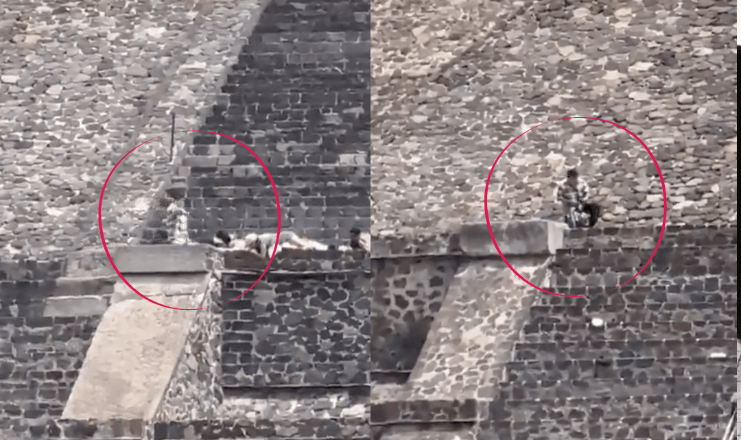 Balacera en Teotihuacan: Filtran más imágenes del momento del ataque