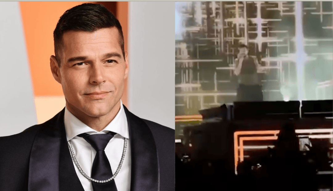 Ricky Martin interrumpe show por ataque con gas lacrimógeno