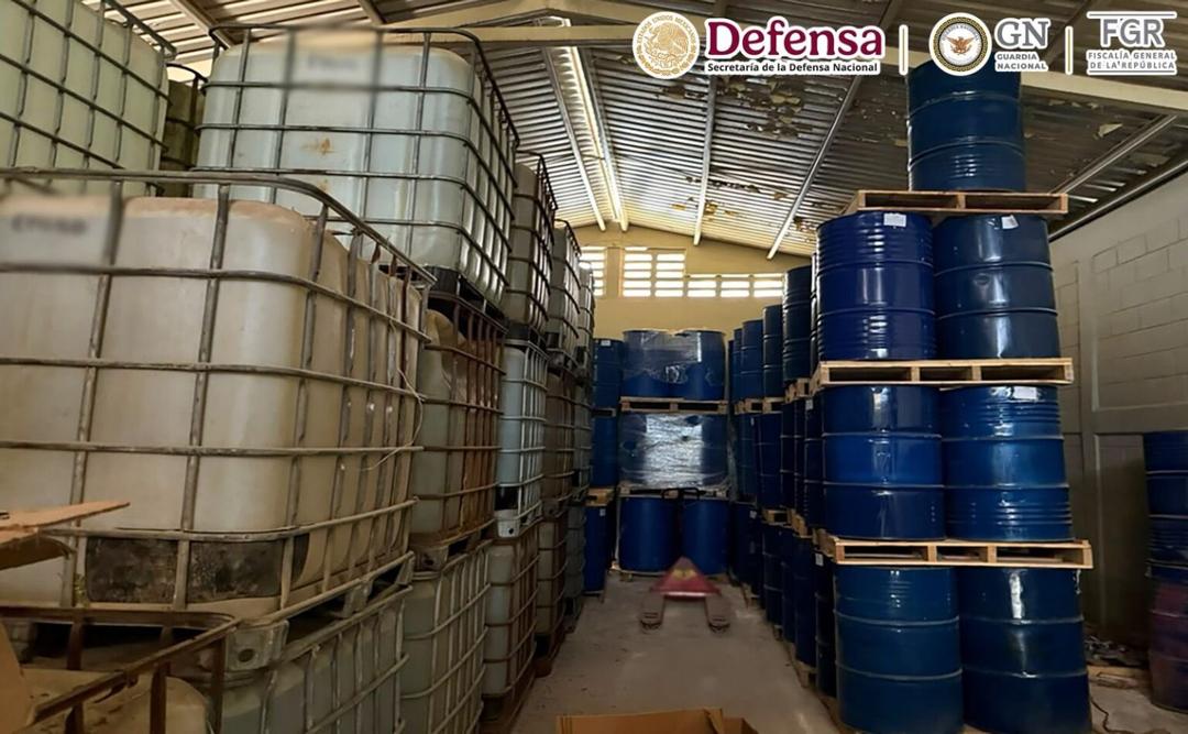 Sinaloa: Incautan decomiso histórico de metanfetamina