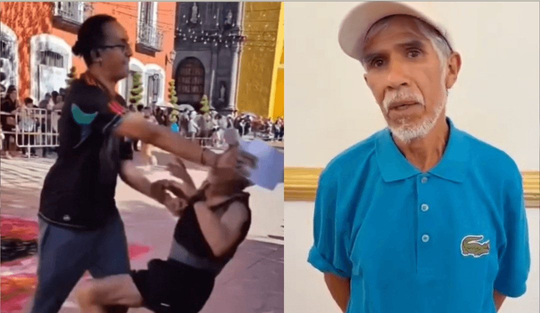 VIDEO: Derriban a abuelito en carrera en Tlaxcala; pidió ayuda para gastos médicos