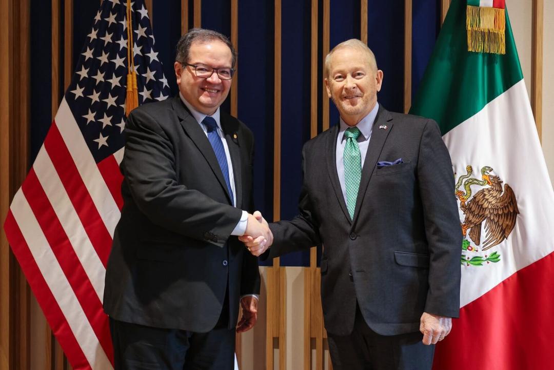 Ronald Johnson destaca coordinación entre México y EU