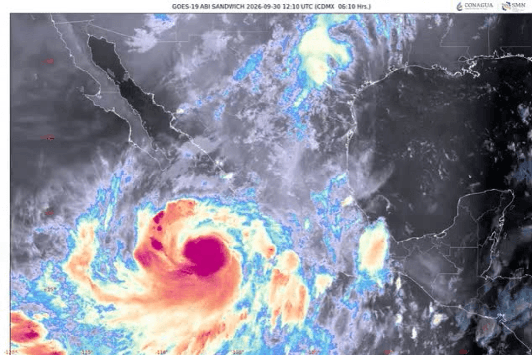 Rachel se convierte en huracán categoría 1