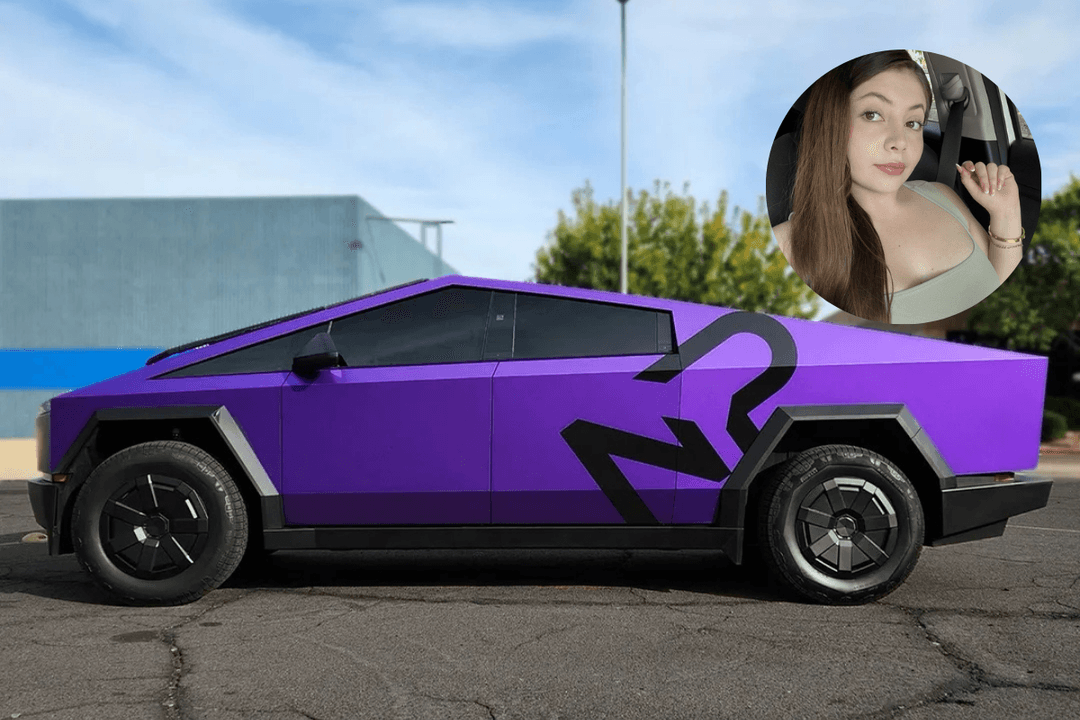 La Nicholette: ¿Cuánto cuesta la Cybertruck lila que traía la tiktoker?