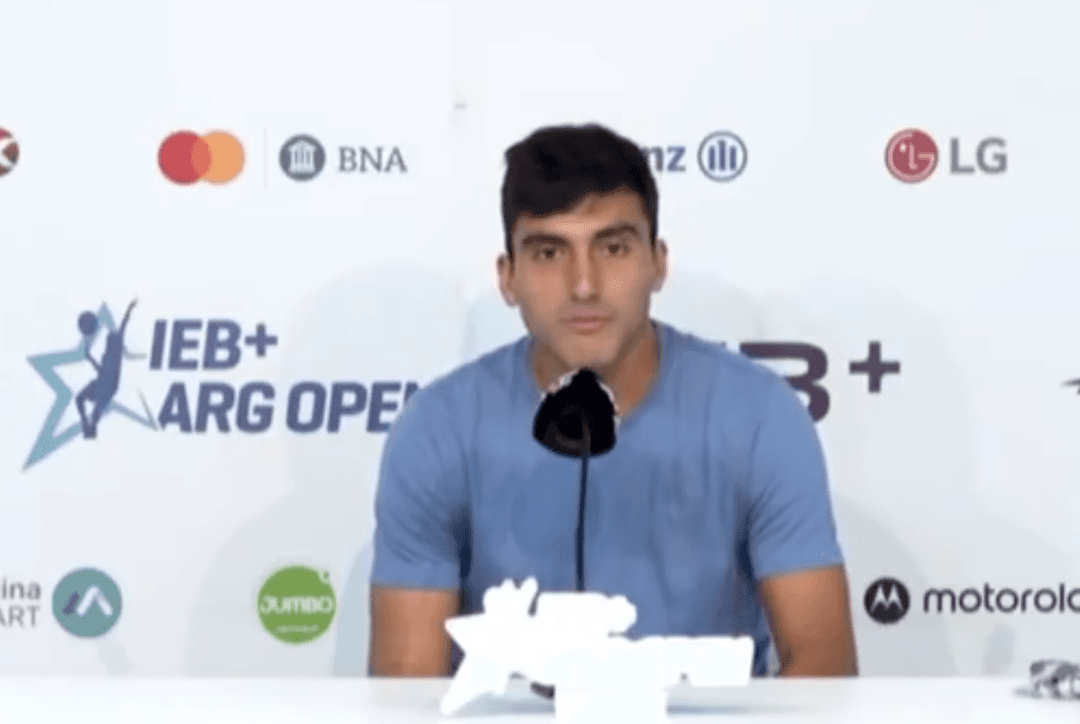 Román Burruchaga: Tenista argentino denuncia amenazas de apostadores