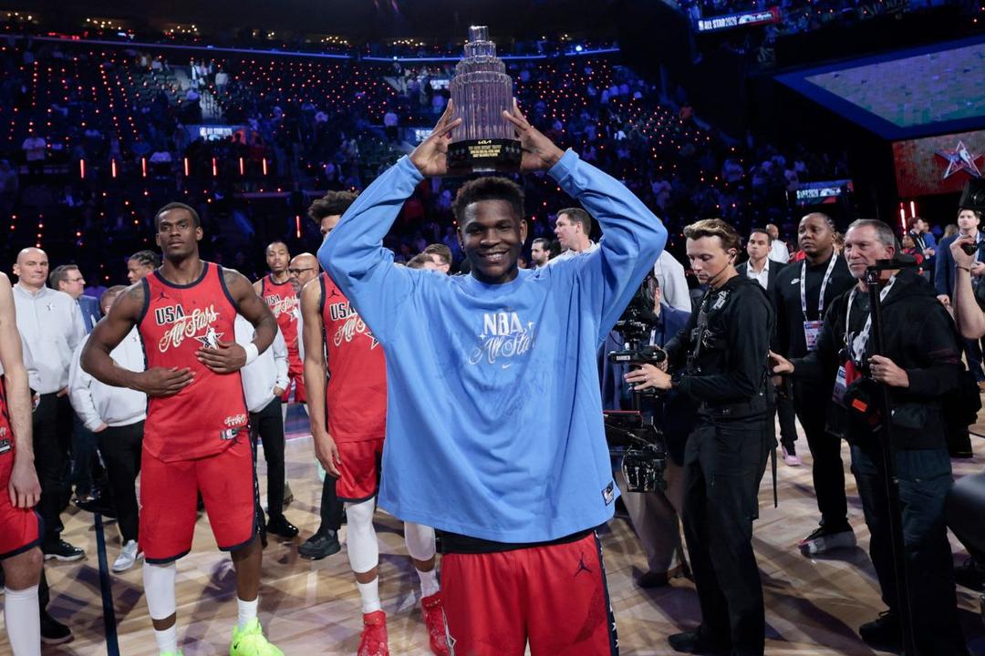 NBA: Anthony Edwards es el MVP del Juego de las Estrellas