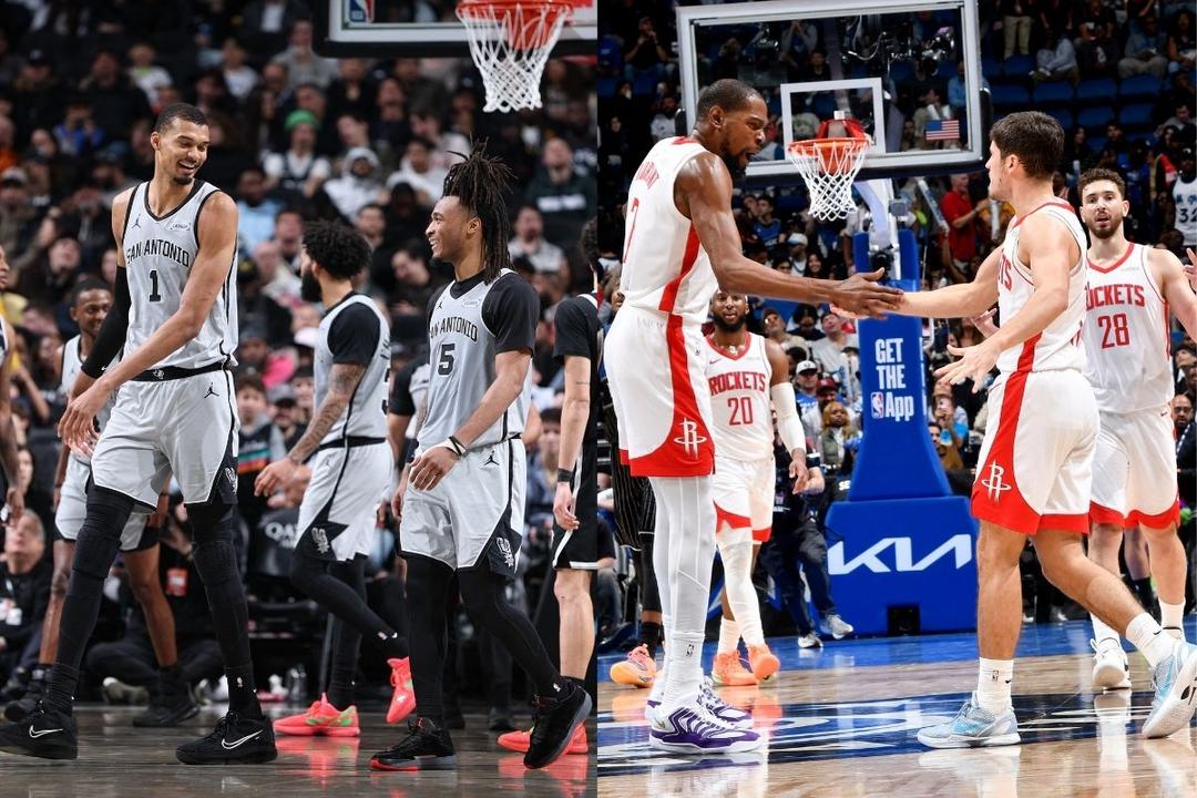 NBA: Los Spurs vencen a los Brooklyn Nets y Durant rompe récord con los Rockets