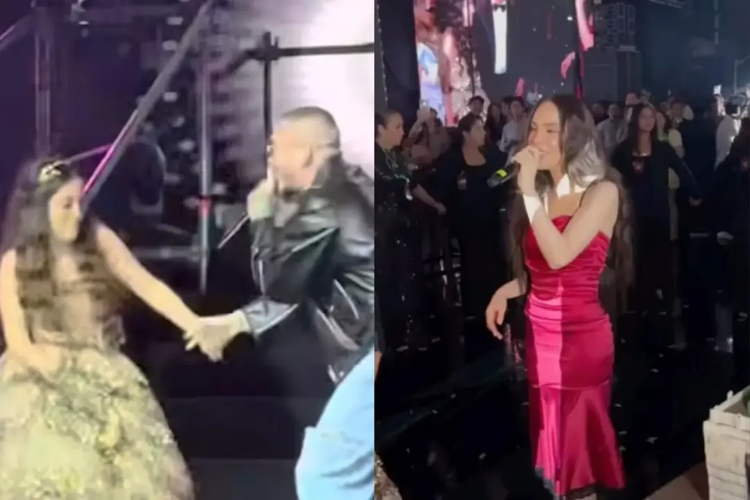 Belinda, Xavi y J Balvin asisten a fiesta de XV años que se hizo viral