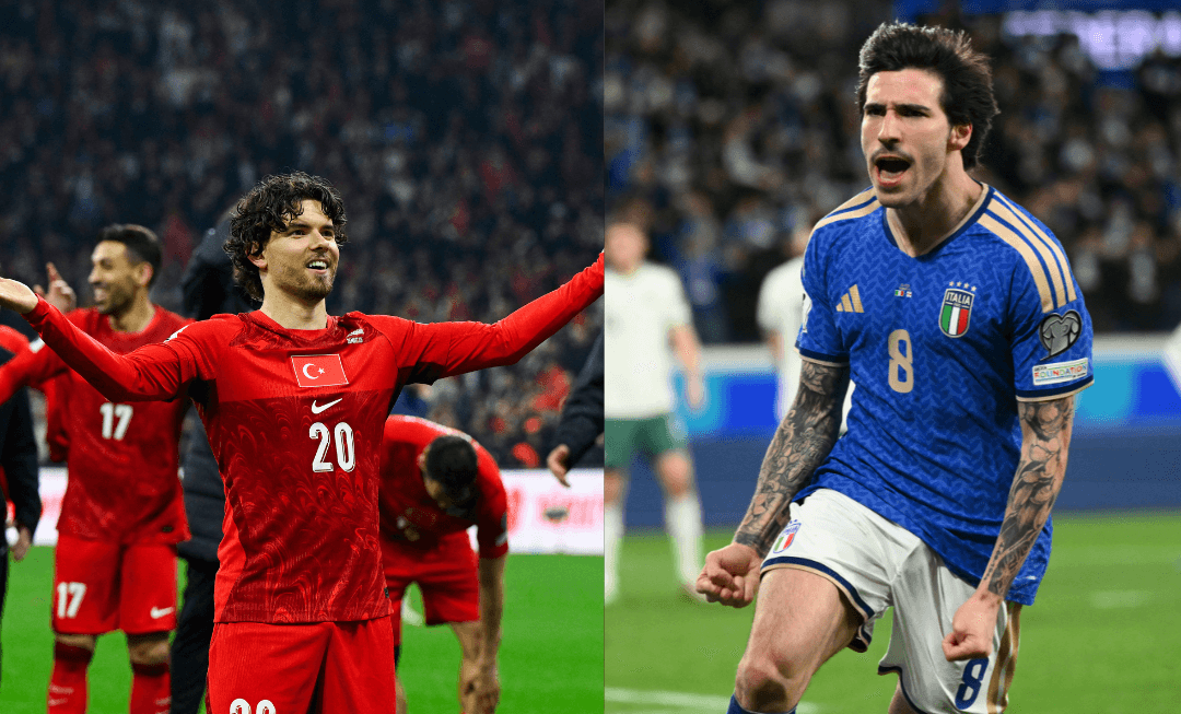 Repechaje Copa del Mundo: Italia y Turquía ganan y se ponen a un paso