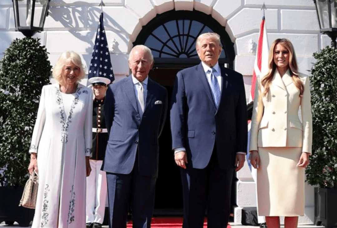 Trump se reúne con el Rey Carlos III para recomponer relaciones