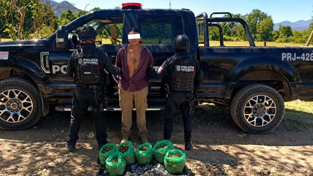 Mascota: Detienen a joven con más de 4 kilos de presuntas droga
