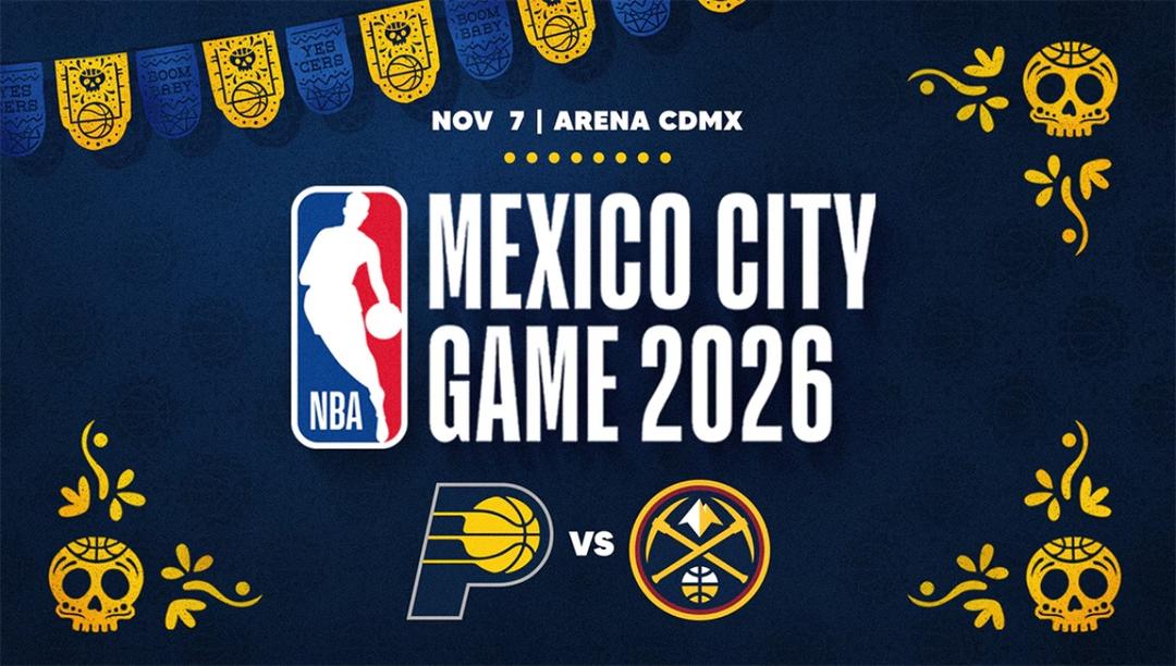 NBA: ¡Ya es oficial! Regresa a México con el duelo entre Pacers y Nuggets