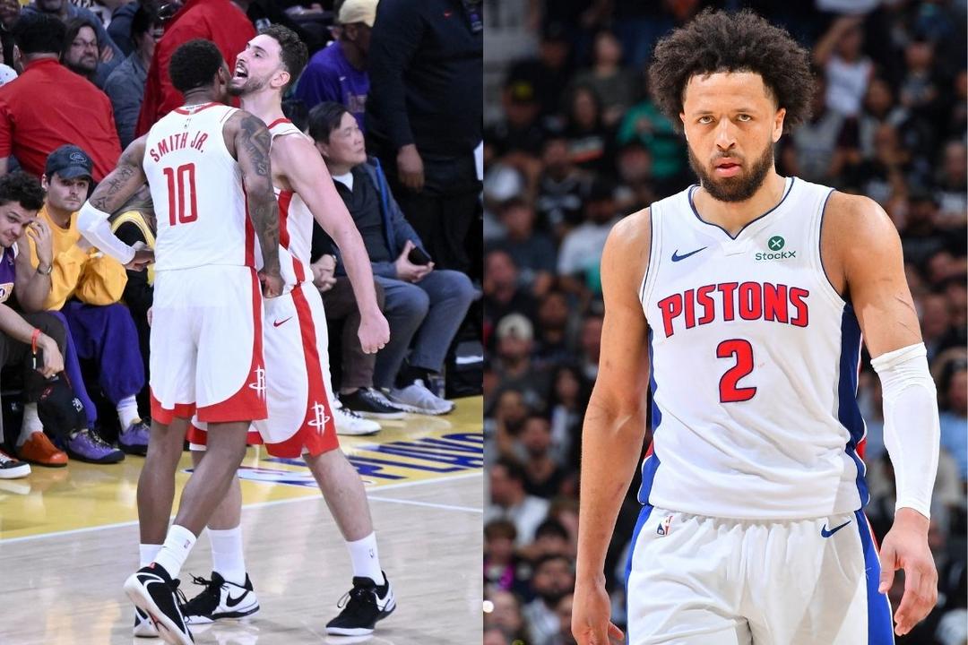NBA: Rockets vence a Los Lakers y aprietan la serie; Cunningham y los Pistons se mantienen con vida