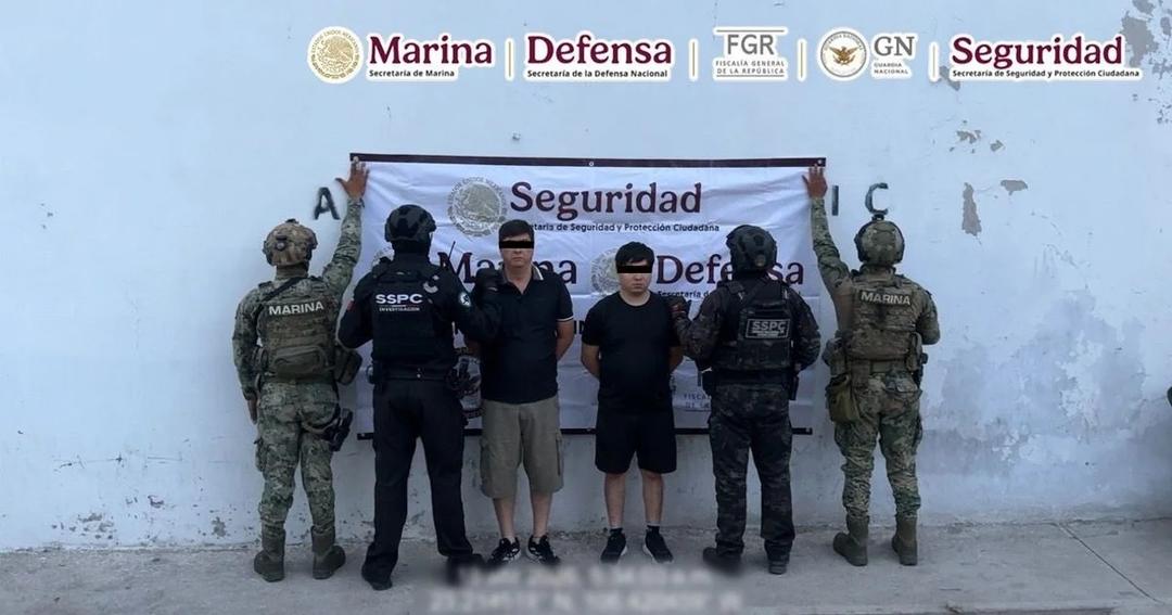 Sinaloa: Detienen a dos presuntos integrantes de grupo criminal