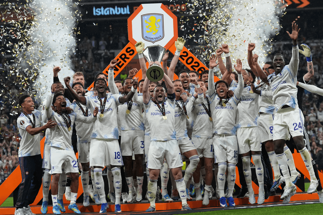 ¡Oficial! Aston Villa gana la Europa League tras golear al Friburgo