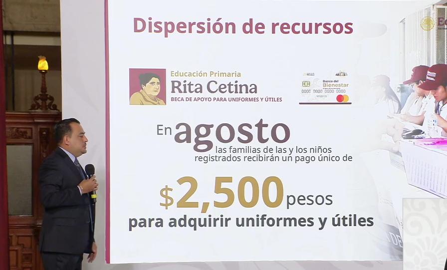 Beca Rita Cetina para primarias: ¿Cuándo llegará el primer pago?