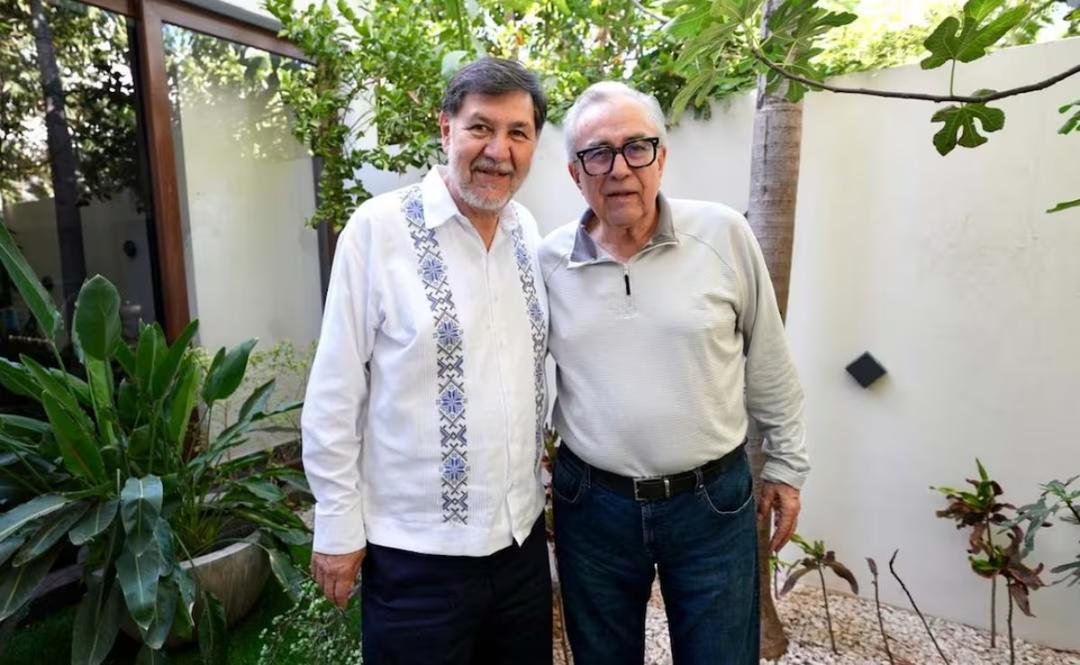 Noroña estalla contra EU y defiende a Rocha Moya