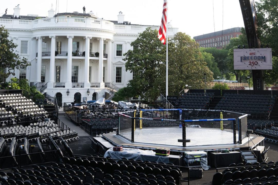 Casa Blanca tendrá ring de lucha para pelea de la UFC por cumpleaños de Trump