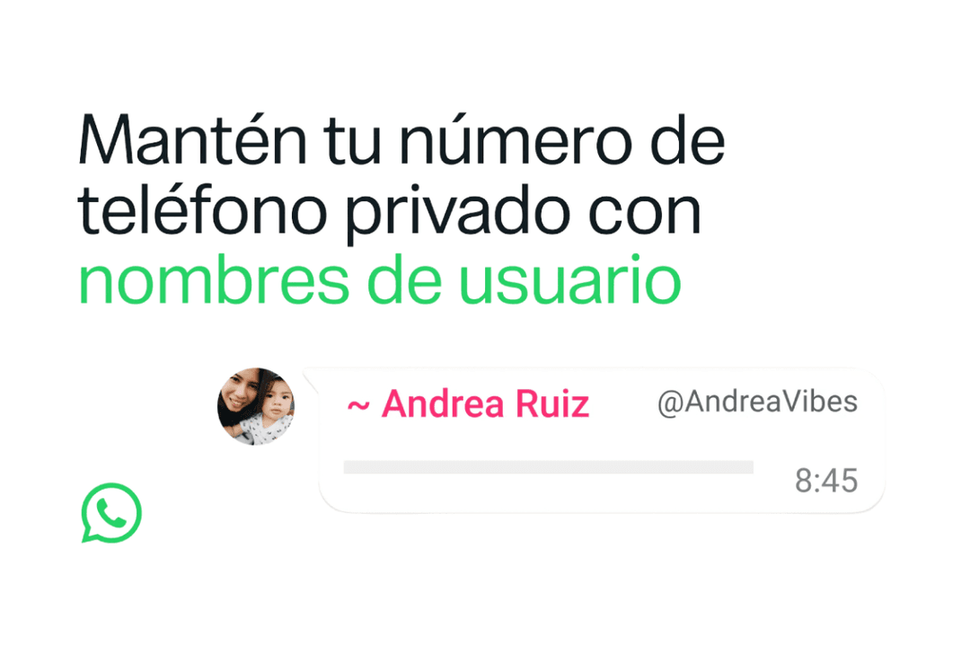 ¡Apártalo! WhatsApp lanza ‘nombres de usuario’; ¿cómo reservar el tuyo?
