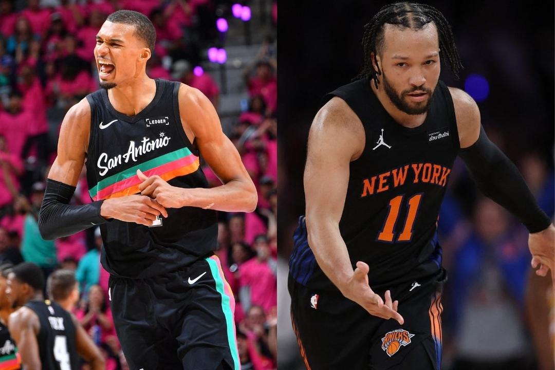 NBA: Los Spurs chocan contra los Knicks en las primeras Finales de Wembanyama