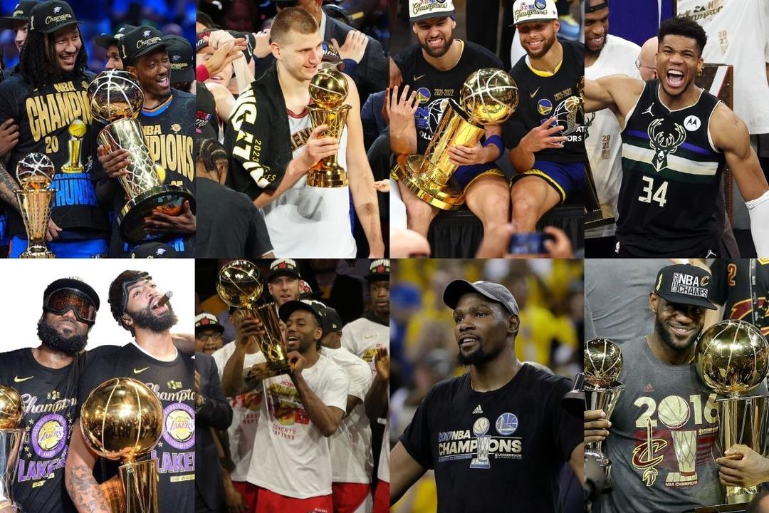 NBA: Los últimos 10 campeones y los equipos con más campeonatos
