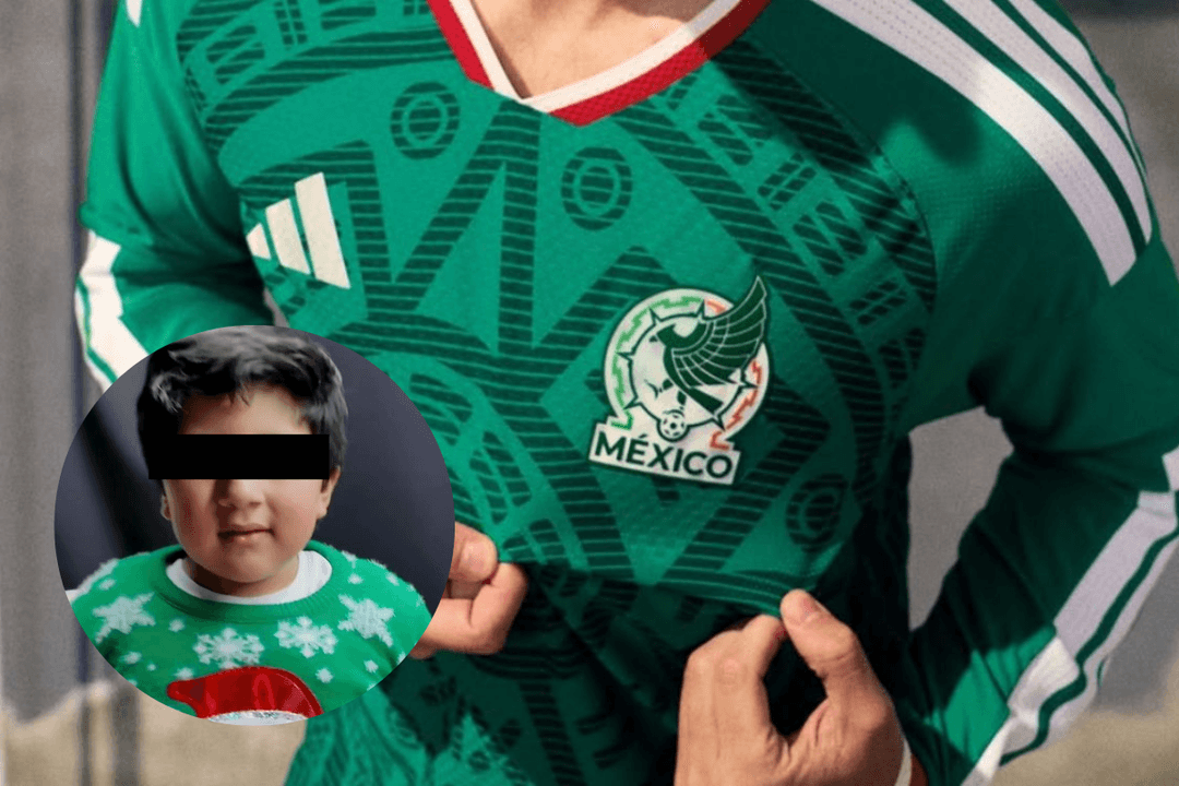 VIRAL: Santi cumple sueño con Santiago Giménez y recibe jersey de México