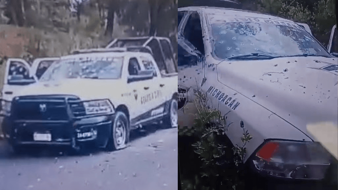 Michoacán: Mueren 5 policías en el municipio de Nahuatzen
