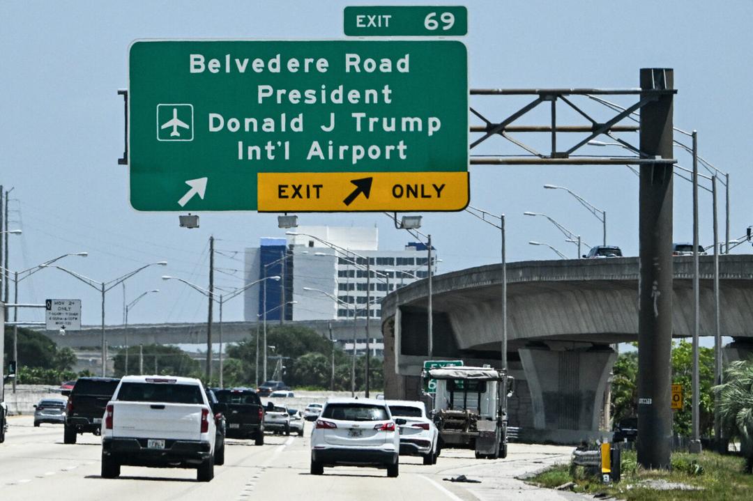 VIRAL: El aeropuerto de Palm Beach cambia su nombre a Donald Trump