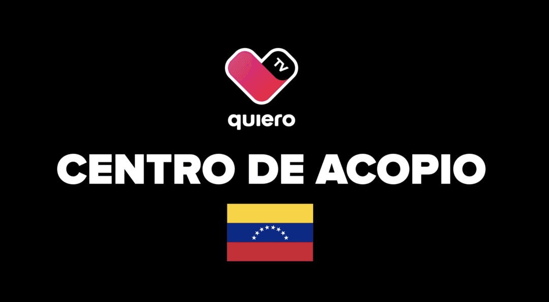 quiero tv abre centro de acopio para ayudar tras los terremotos en Venezuela