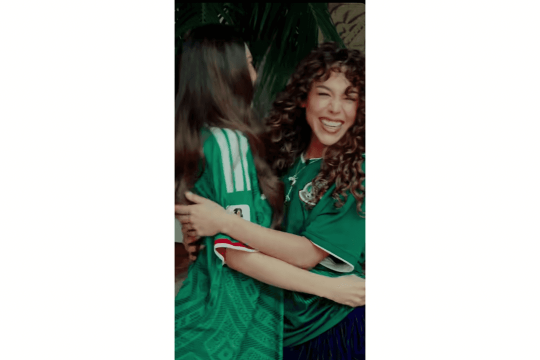 Danna y Belinda apoyan a la selección mexicana de esta forma