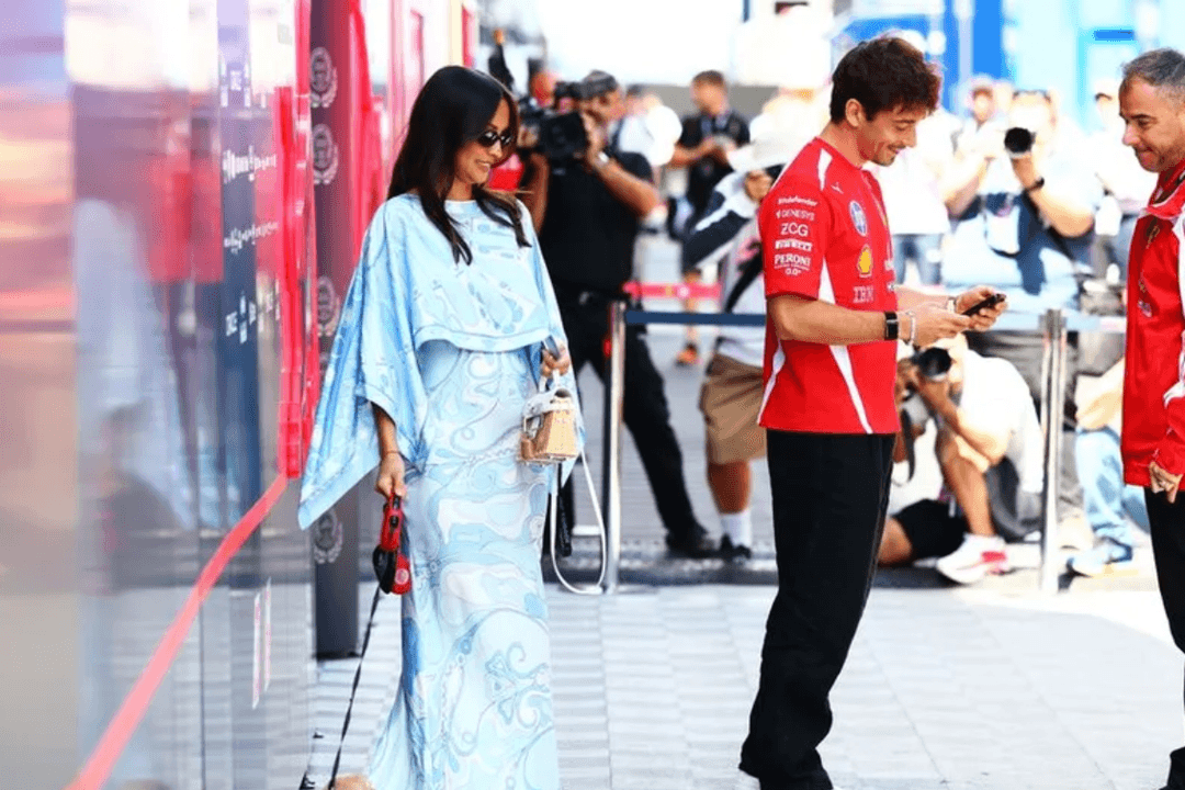 Charles Leclerc y Alexandra Saint Mleux esperan a su primer bebé