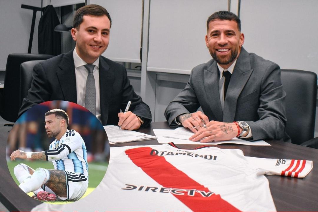 Nicolás Otamendi es nuevo jugador de River Plate y anuncia su retiro de la selección