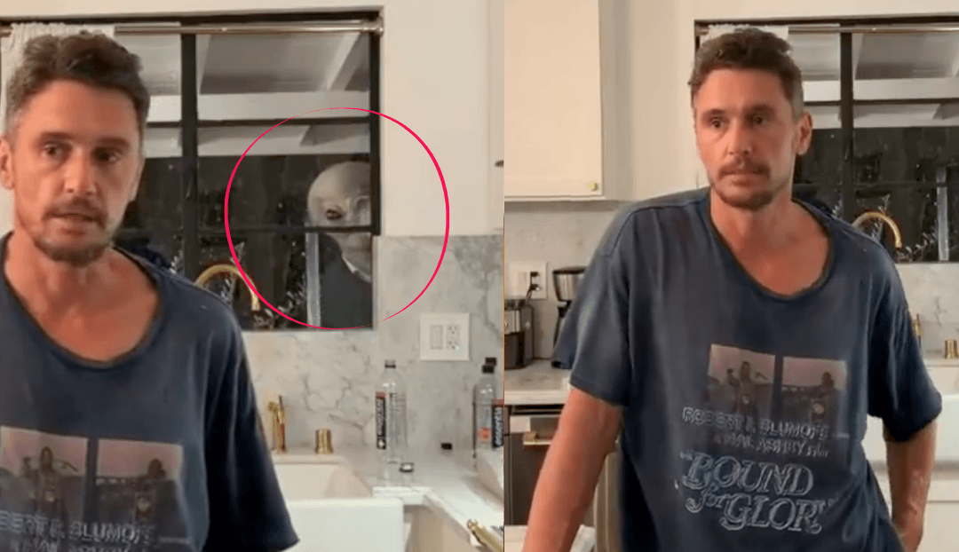 James Franco: El actor asegura que hay alienígenas en su casa