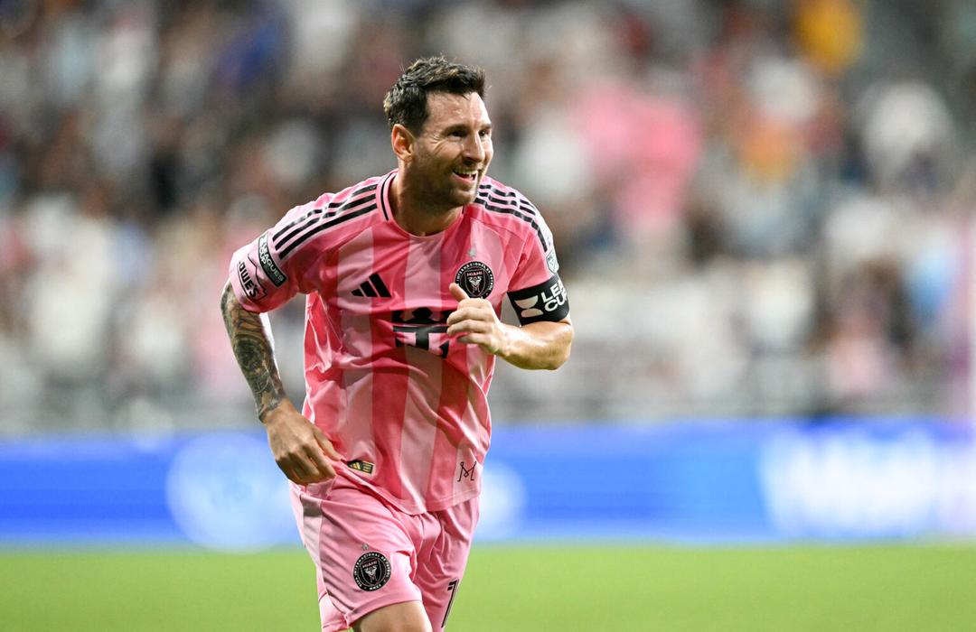 Messi anota doblete y vencen al Atlético de San Luis en la Leagues Cup