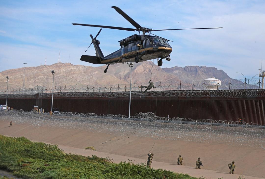 México y EU se unen en operativos en El Paso-Ciudad Juárez