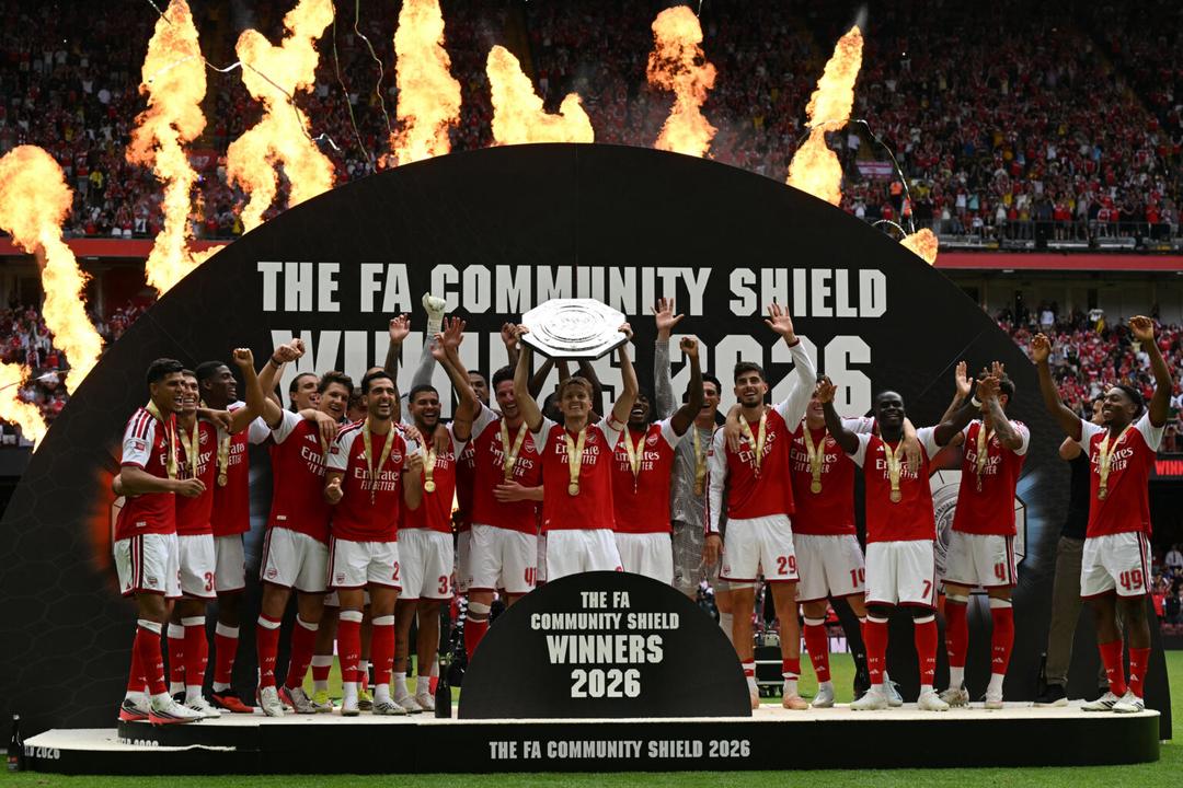 Arsenal aplasta al Manchester City y se lleva la Community Shield