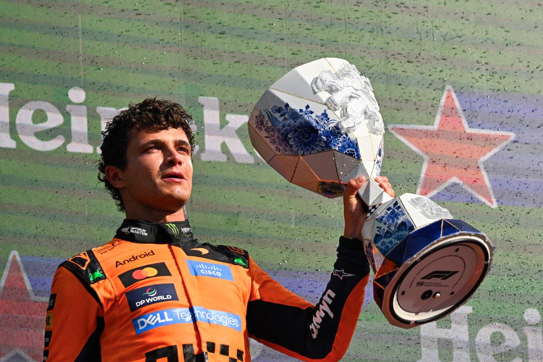 F1: Lando Norris conquista el Gran Premio de Países Bajos