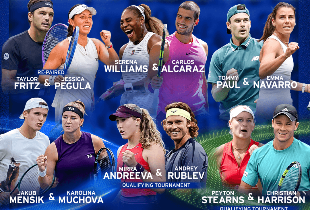 US Open: Serena Williams y Carlos Alcaraz se unen para el dobles mixto