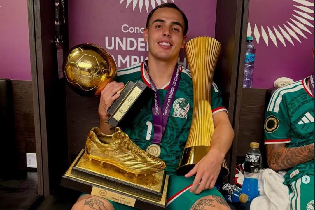 Hugo Camberos quedó campeón de goleo y MVP del Premundial Sub-20