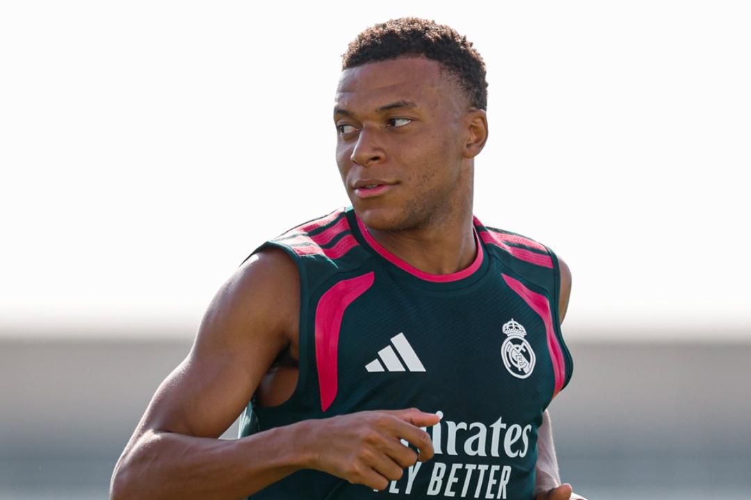 Mbappé vuelve a los entrenamientos del Real Madrid tras semanas de vacaciones