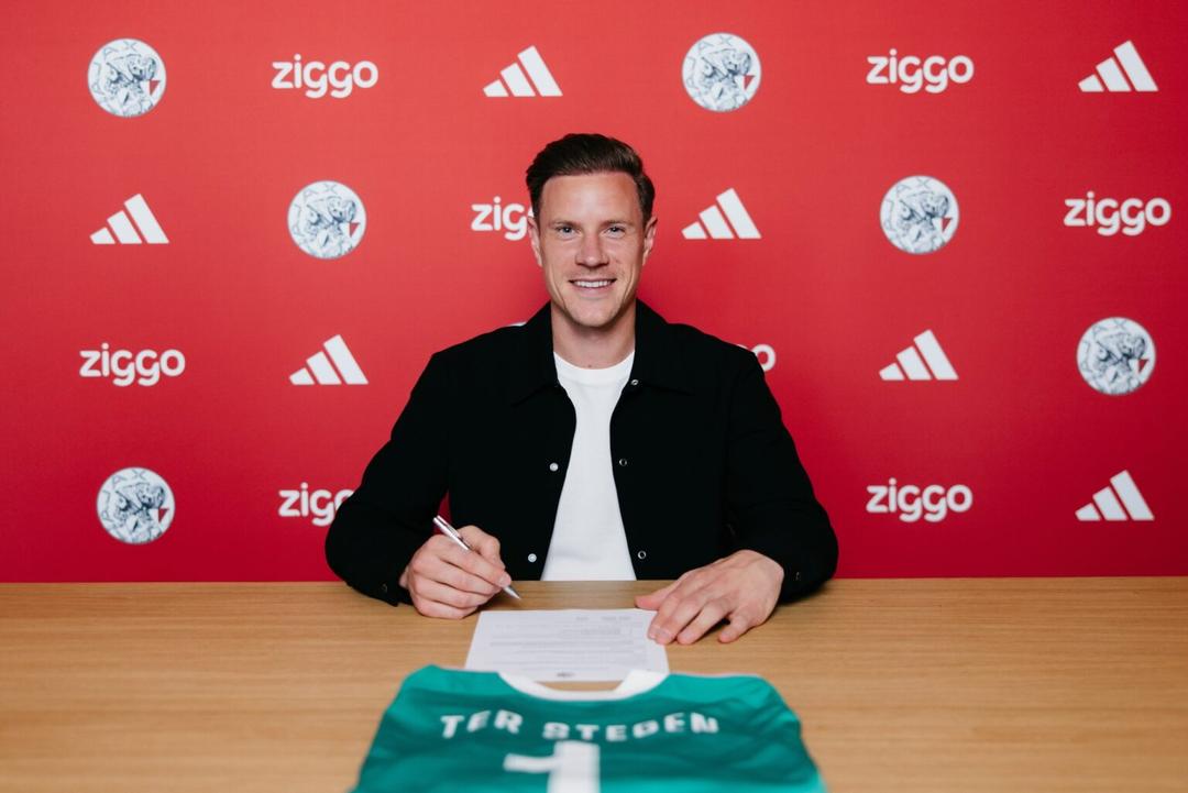 Ter Stegen es nuevo refuerzo del Ajax de la Eredivisie